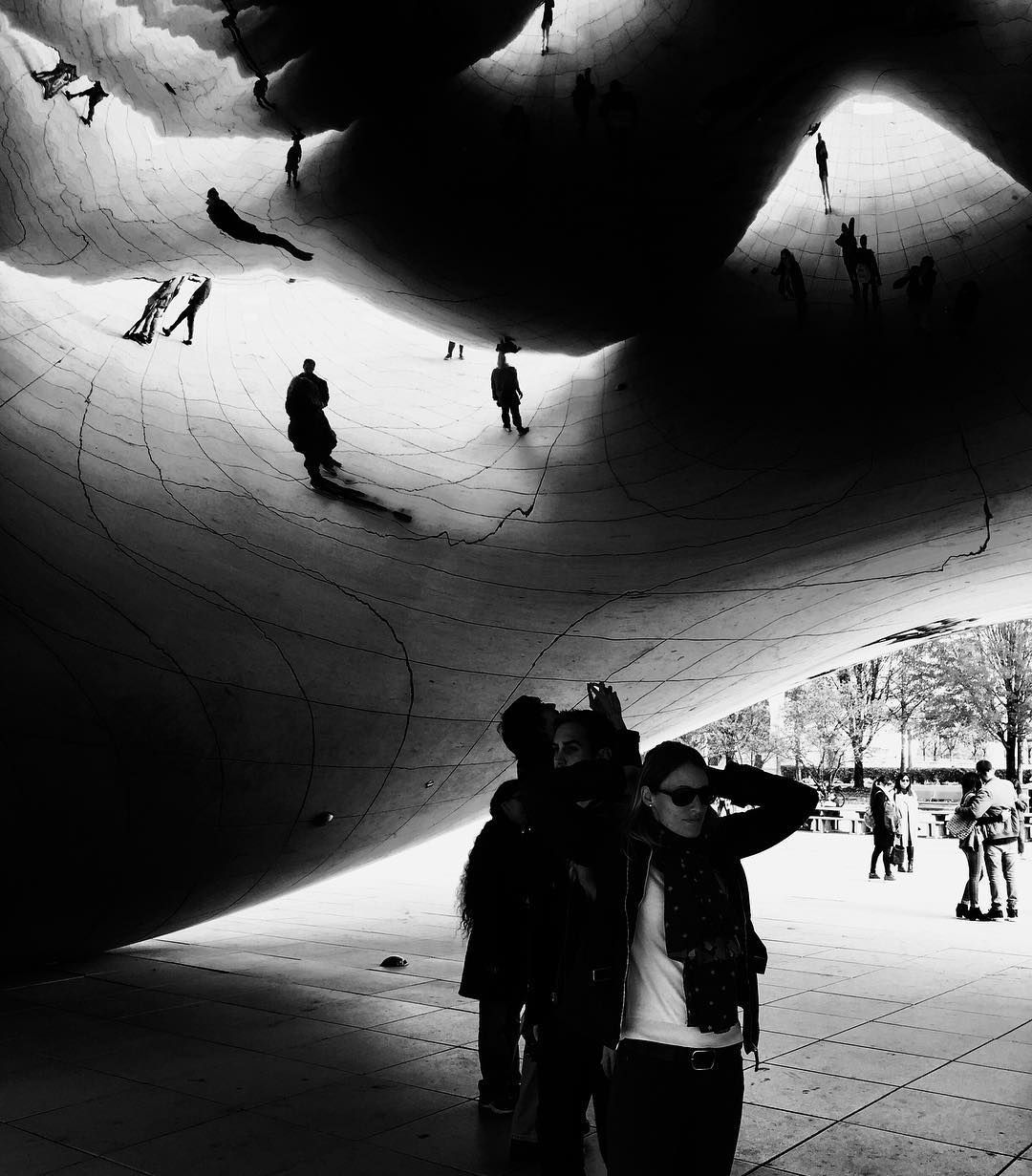 Bean sculpture, Chicago, shot on a Ricoh GR2 by Jay Sennett