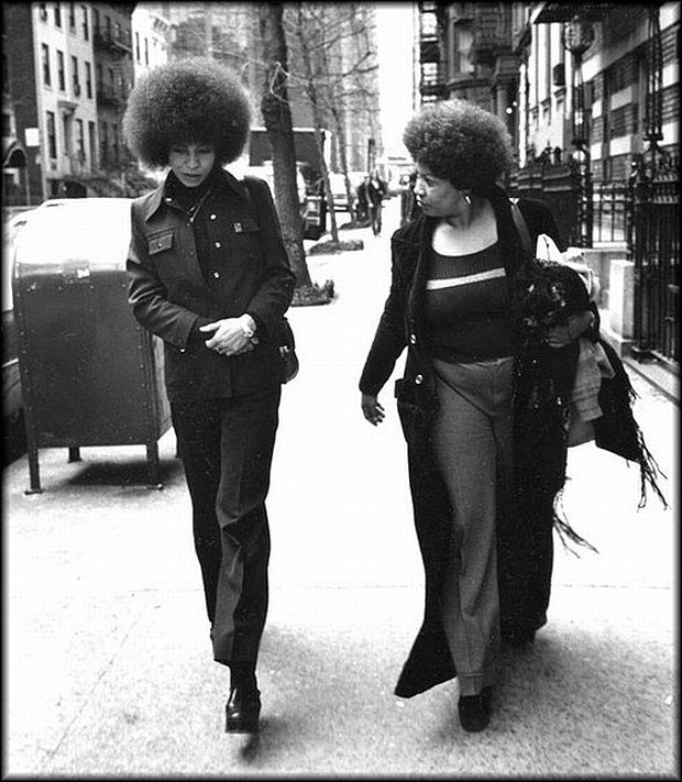 Toni Morrison and Angela Davis