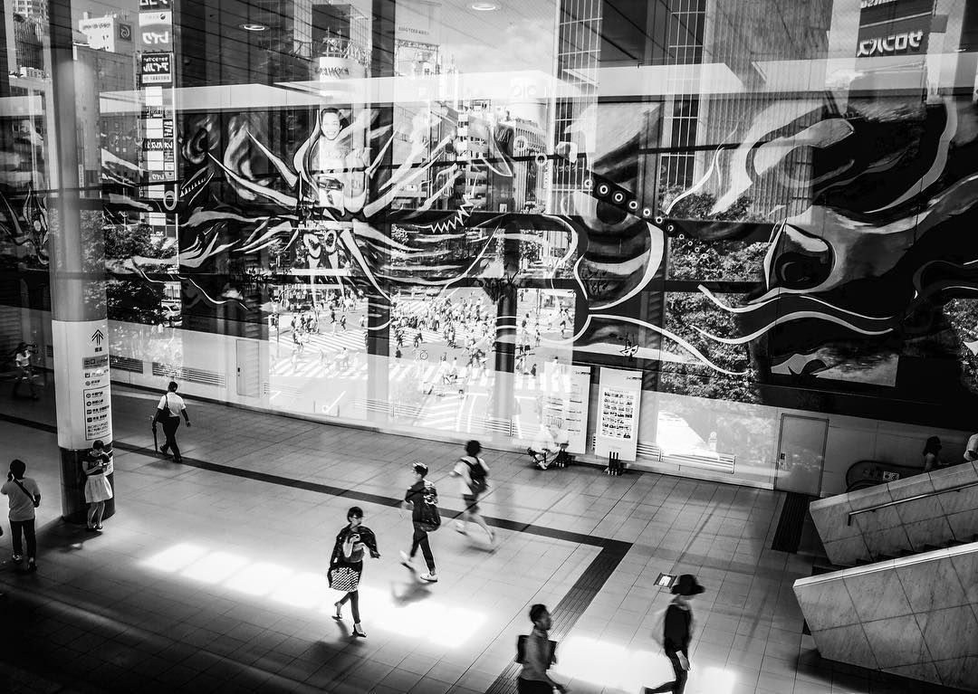 Shibuya Crossing Beneath The Myth of Tomorrow